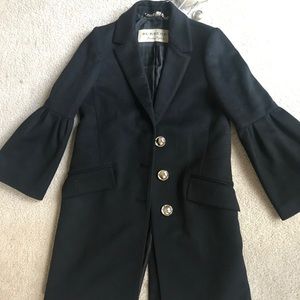 Burberry wool/cashmere coat black US4